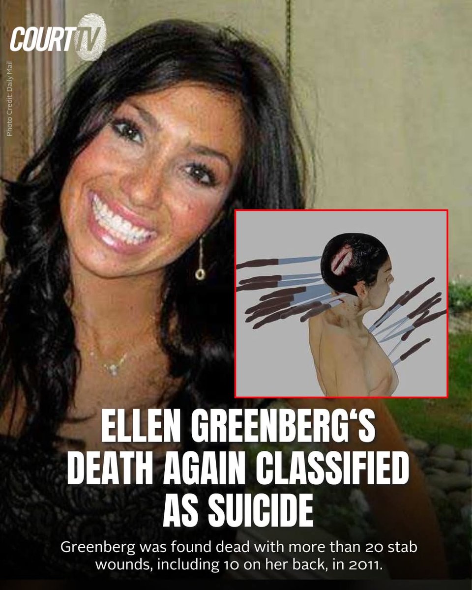 Less than a year after reopening the investigation into Ellen Greenberg’s death, the Philadelphia Medical Examiner’s Office has declared her death a suicide.

The Office of the Medical Examiner agreed to re-examine the case after increasing pressure from Greenberg’s family, who
