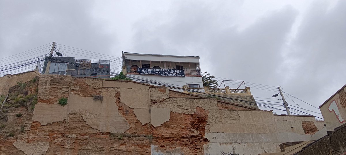 Homenaje a #JuliaChuñil, en #Valparaíso.