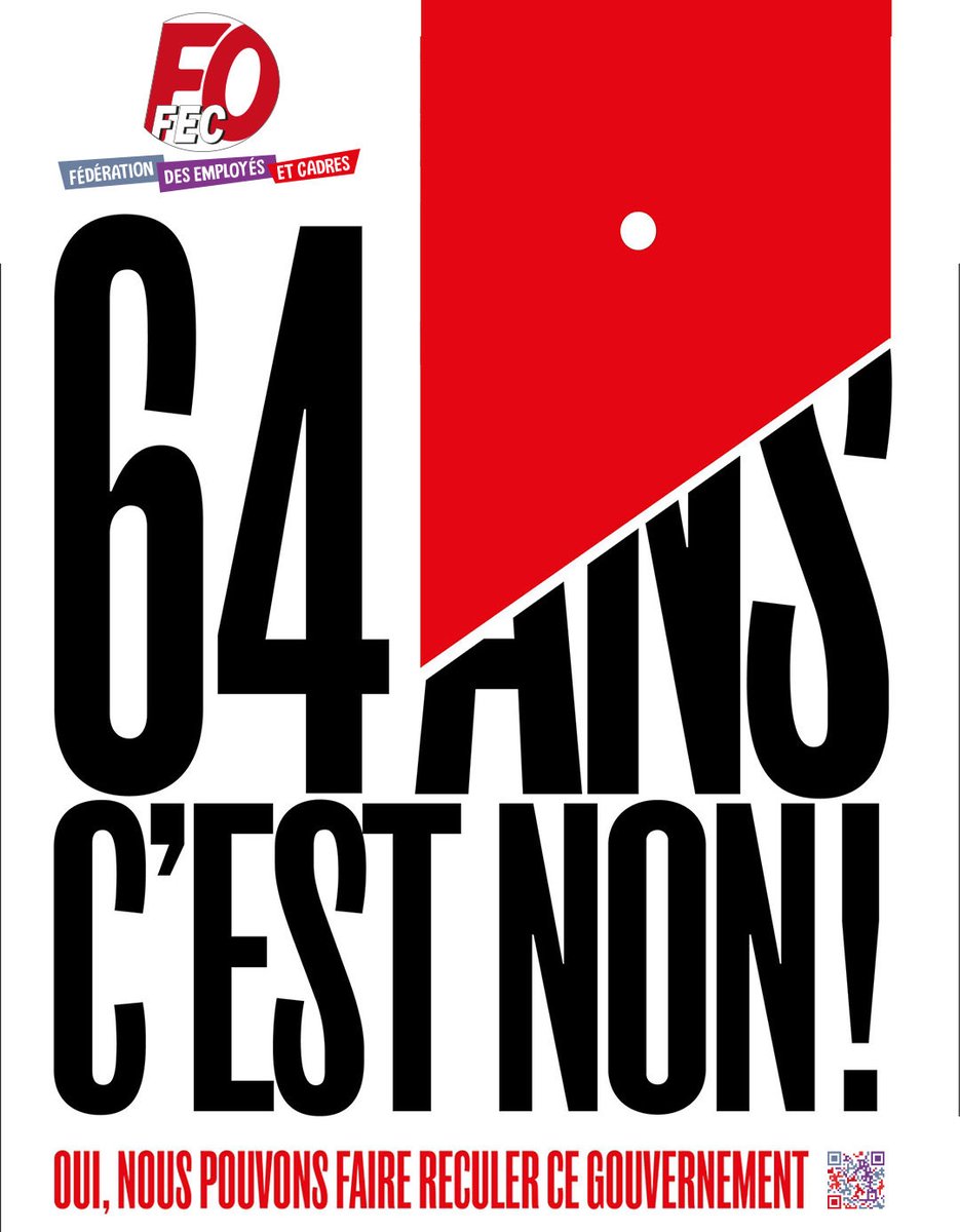 La seul solution est…
L’abrogation !
Ni gel ni suspension !
Abrogation d’une injuste et inutile réforme !
Non à un budget d’austérité !
#FECFO