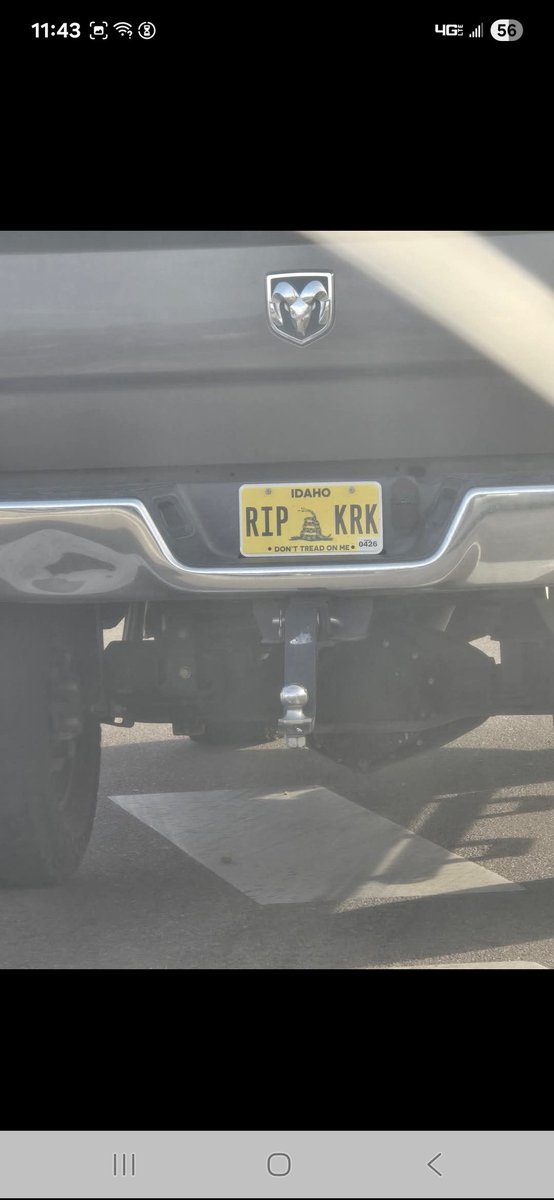 Spotted in N. Idaho...🙏🇺🇸❤️