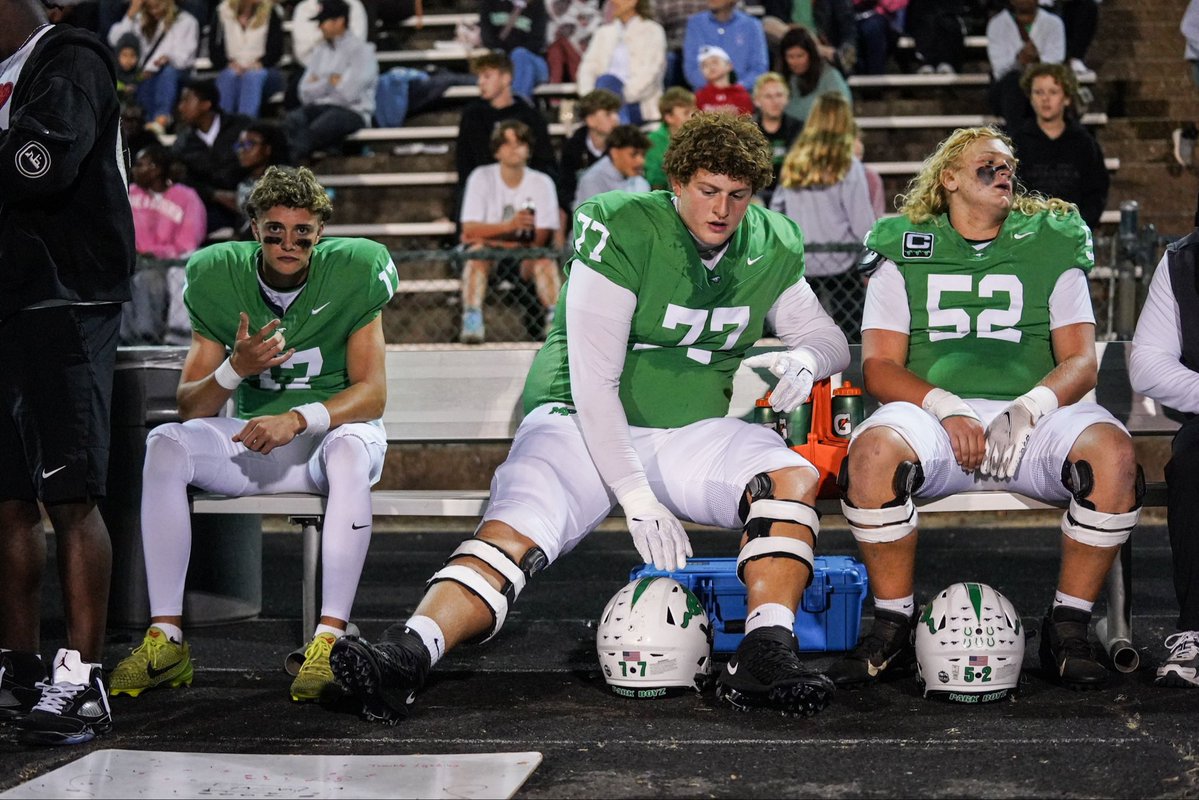 Ryan Rizzuti QB (@rrizzuti10) on Twitter photo I’m 6’1” 180 but look at the size of my <a href="/myersparkfball/">Myers Park Football</a> O-Line!
52- C - 6’ 250
<a href="/cooper_helman/">Cooper Helman</a> 
77 - T- 6’7” 330
<a href="/George_Tsi429/">George Tsigaridas</a> 
Give these two a follow - They keep me clean! I’m 6’1” 180 but look at the size of my <a href="/myersparkfball/">Myers Park Football</a> O-Line!
52- C - 6’ 250
<a href="/cooper_helman/">Cooper Helman</a> 
77 - T- 6’7” 330
<a href="/George_Tsi429/">George Tsigaridas</a> 
Give these two a follow - They keep me clean!