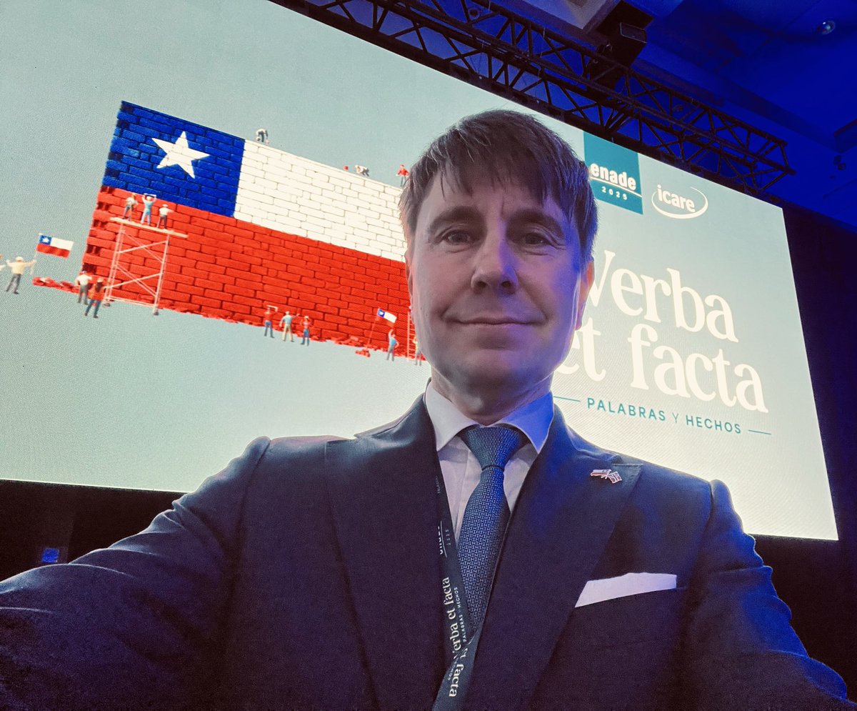 ¡Inspirador asistir #ENADE2025!
Con más de 70 empresas presentes, inversiones notables y un reciente acuerdo de libre comercio Chile–EFTA, Noruega se consolida como un socio y amigo para el desarrollo y crecimiento de Chile 🇳🇴🤝🇨🇱
