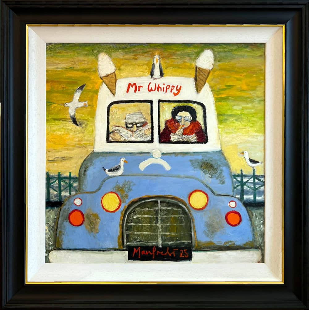 ‘Whippy chippy break’ 
oil on board 
image size 24 x 24 inches 
<a href="/HepplestoneArt/">Hepplestone Fine Art</a>