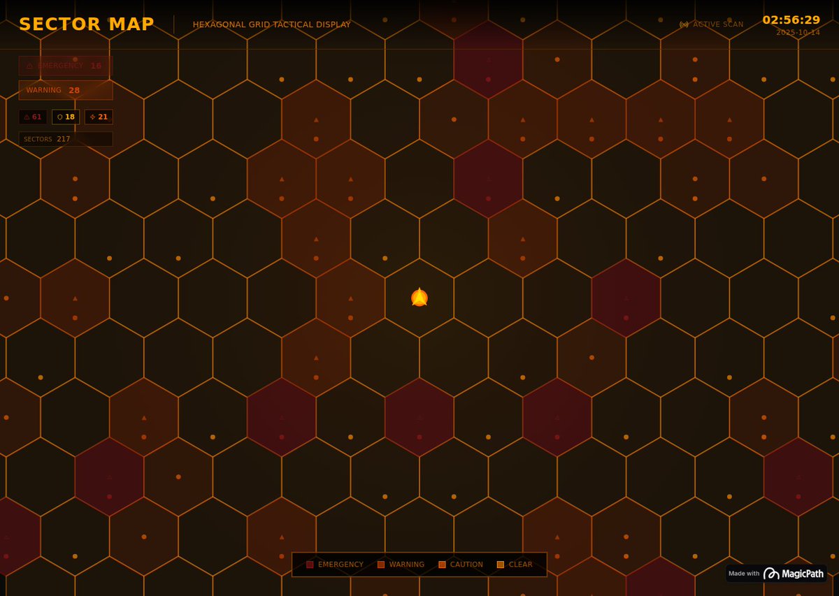 dsgndre's tweet image. Here is my submission for the #MagicPathChallenge.
I wanted to make a design library that focused on space navigation. The goal was to see how magic path performed when prompted to make things that might not necessarily exist.