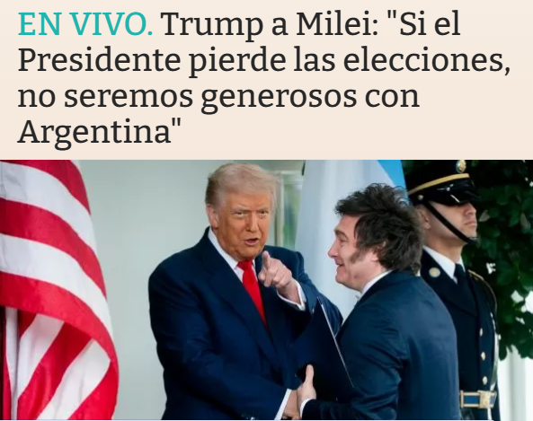 AOlaguerF's tweet photo. Dejá Donald, no ayudes más, gracias. https://t.co/Yre0pQfNxY