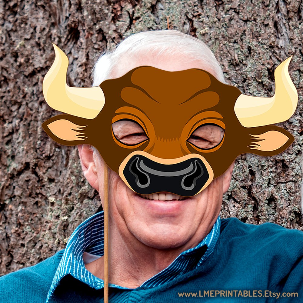 lmeprintables's tweet image. Bull Printable Mask Ox Costume Halloween DIY Brown Buffalo Yak Animal Farm Steer Cow Party Favor Birthday Paper Game Minotaur Craft Carnival etsy.me/476wUGR via @Etsy #bullmask #halloweenmasks #photoboothprops #cowmaks #yakmask #animalfarmpartytheme #craftsforkids #masks