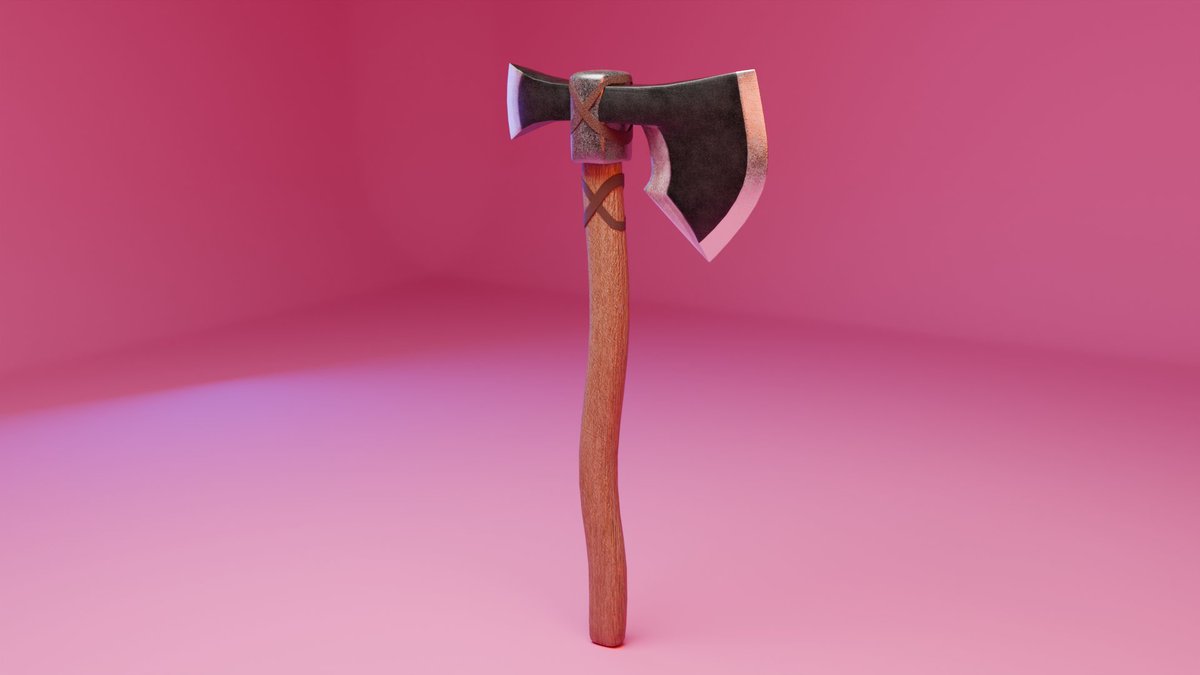 SParanoico's tweet photo. I MAKE AFTER A LONG TIME A REMAKE OF THE BATTLEAXE, i need feedback XD

#3d #blender #blender3d #3D #Model #3DMODEL #3dart #BattleAxe #3DAXE #AXE #3DMODELING https://t.co/GFIe2d6ntr