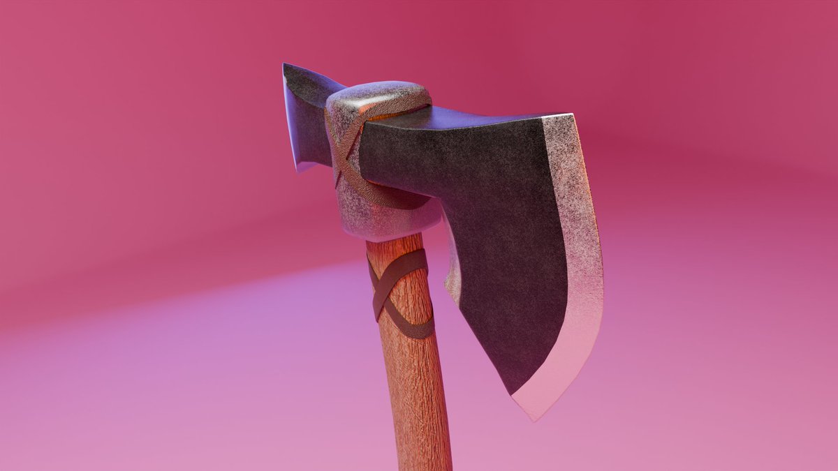 SParanoico's tweet photo. I MAKE AFTER A LONG TIME A REMAKE OF THE BATTLEAXE, i need feedback XD

#3d #blender #blender3d #3D #Model #3DMODEL #3dart #BattleAxe #3DAXE #AXE #3DMODELING https://t.co/GFIe2d6ntr