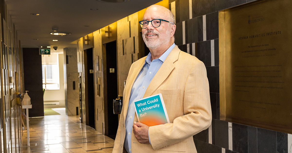Robert Gibbs’ new book, ‘What Could a University Be?’ suggests Canadian universities should emphasize teaching students how to conduct original research so they can better problem solve tomorrow’s challenges.

Learn more: bit.ly/477kJcW