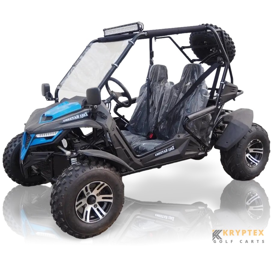 kryptexgolfcart's tweet image. Stand out with the TrailMaster Cheetah 200X Sport Package! 🏎️💨 Enjoy sleek design, off-road thrills, alloy wheels, LED lights, and top-notch safety for just $2,799.20. Hit the track and grab yours now! 👉 ssdlr.shop/l/87e55035 #TrailMaster #GoKart #AdventureAwaits