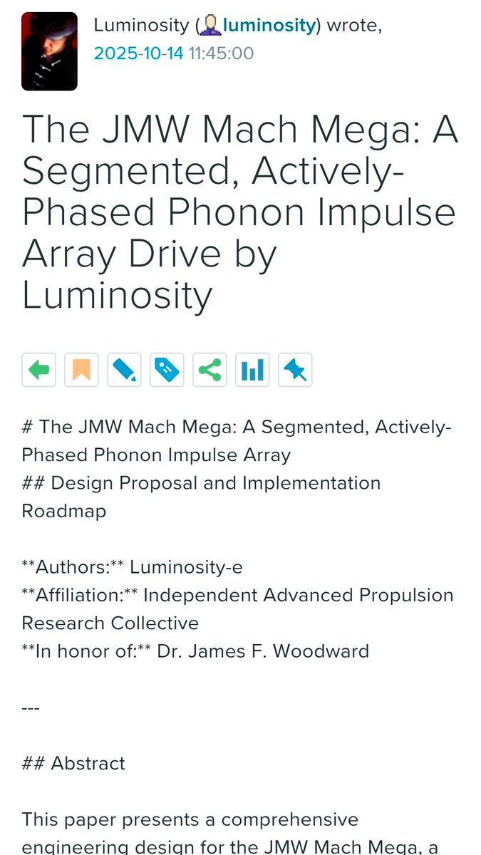 unixarcade's tweet image. The JMW Mach Mega: A Segmented, Actively-Phased Phonon Impulse Array Drive by Luminosity
luminosity.livejournal.com/1224351.html?n…