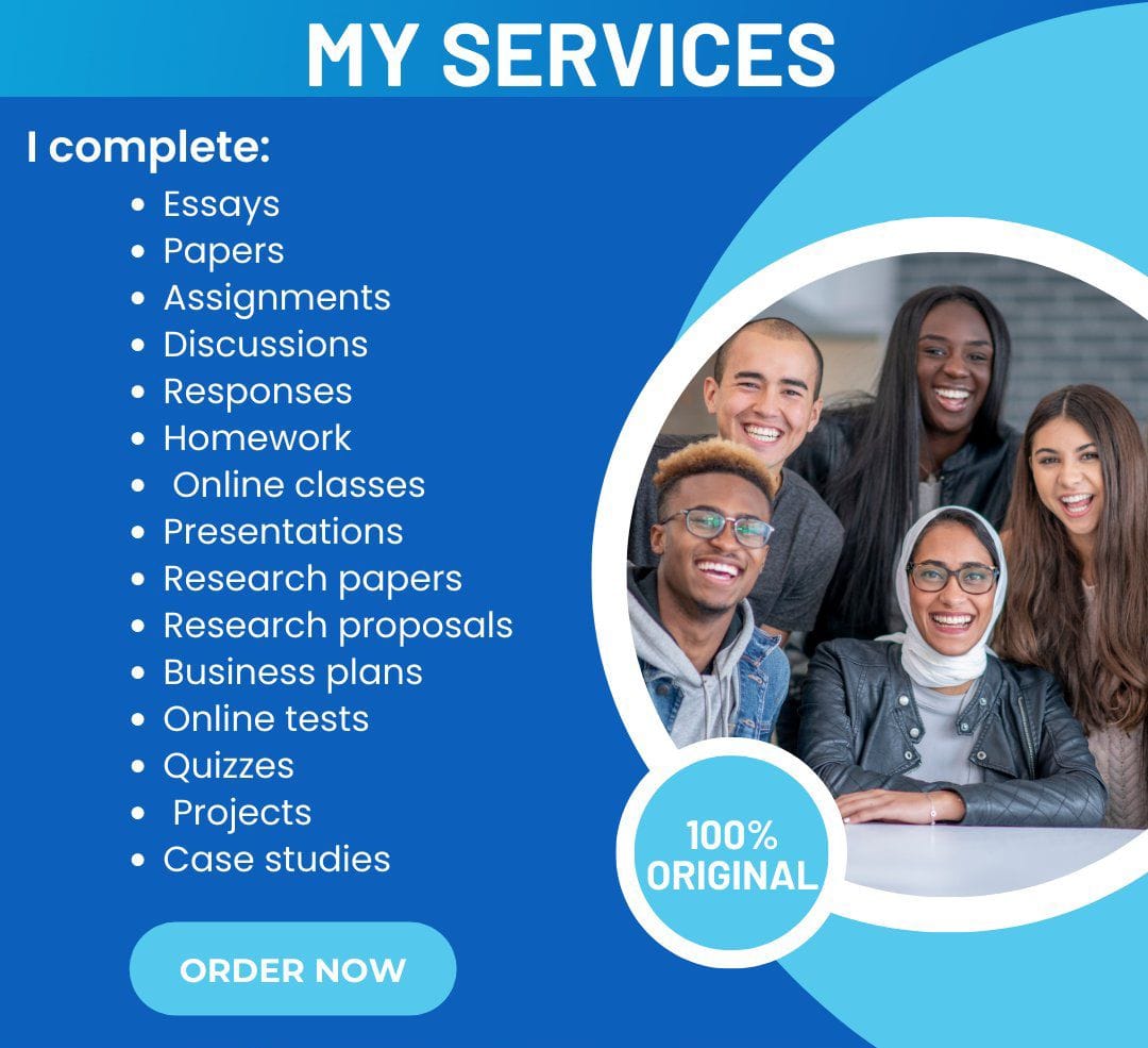 Pro_Assignment_'s tweet image. 🔶H/W
🔶Calculus.
🔶Essay pay
🔶paper pay
🔶Finance
🔶Economics
🔶Mathematics
🔶History
🔶Chemistry
🔶Assignment
🔶English
🔶Psychology
🔶Biology
🔶Online classes
🔶Science
🔶Physics
🔶Thesis