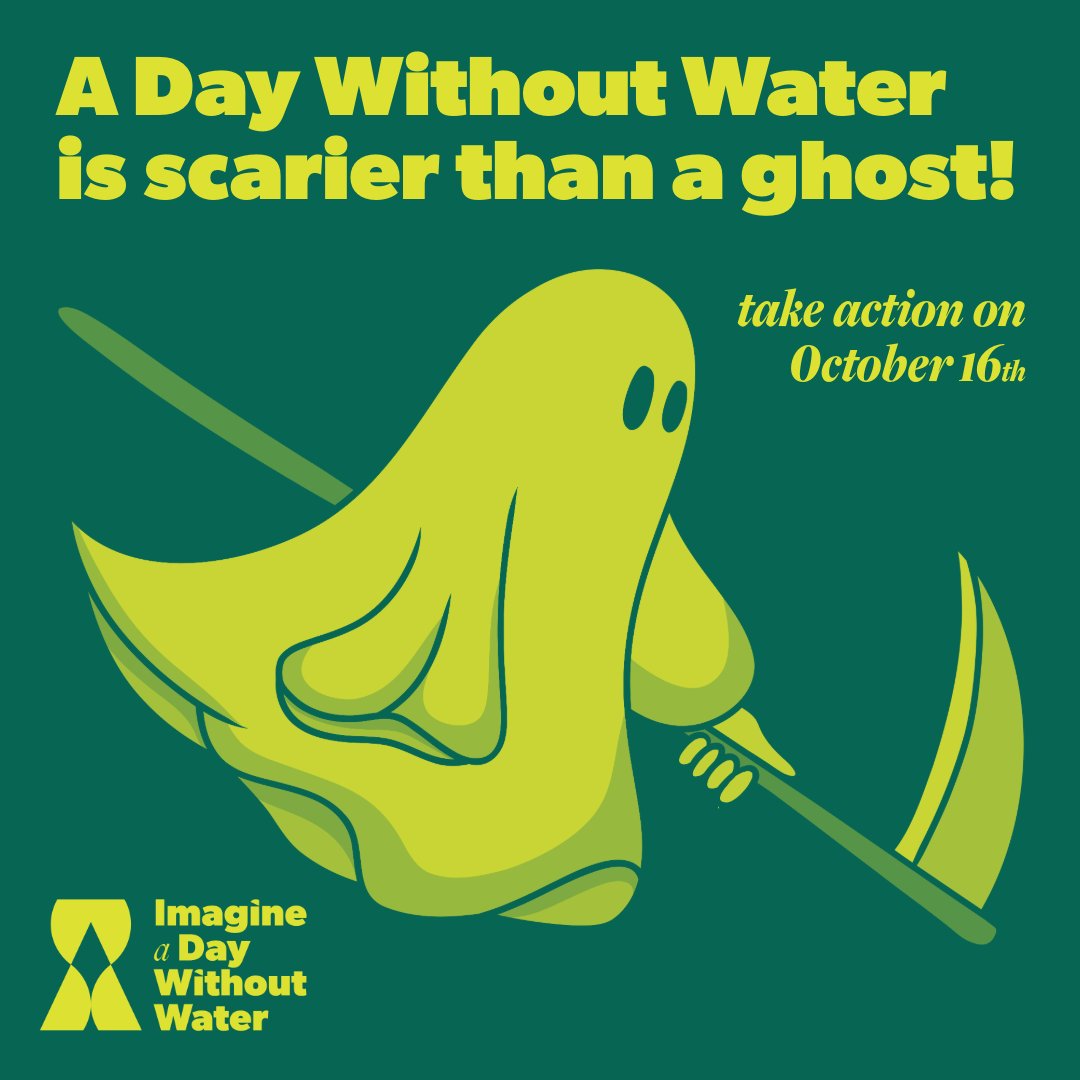 EPWater's tweet photo. There's nothing spookier than a day without water! Learn how to protect this precious resource through our link in bio. #ImagineADayWithoutWater https://t.co/oJOwCYdYx4