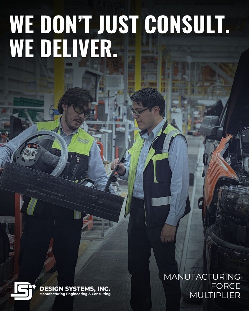 Design_Systems's tweet image. The hardest part of manufacturing transformation isn’t knowing what to do, it’s doing it.

At Design Systems, we bridge the knowing–doing gap.

Read &quot;Why the Right Strategic Manufacturing Partner Isn’t a Traditional Consultant&quot;
bit.ly/46Xlvcj