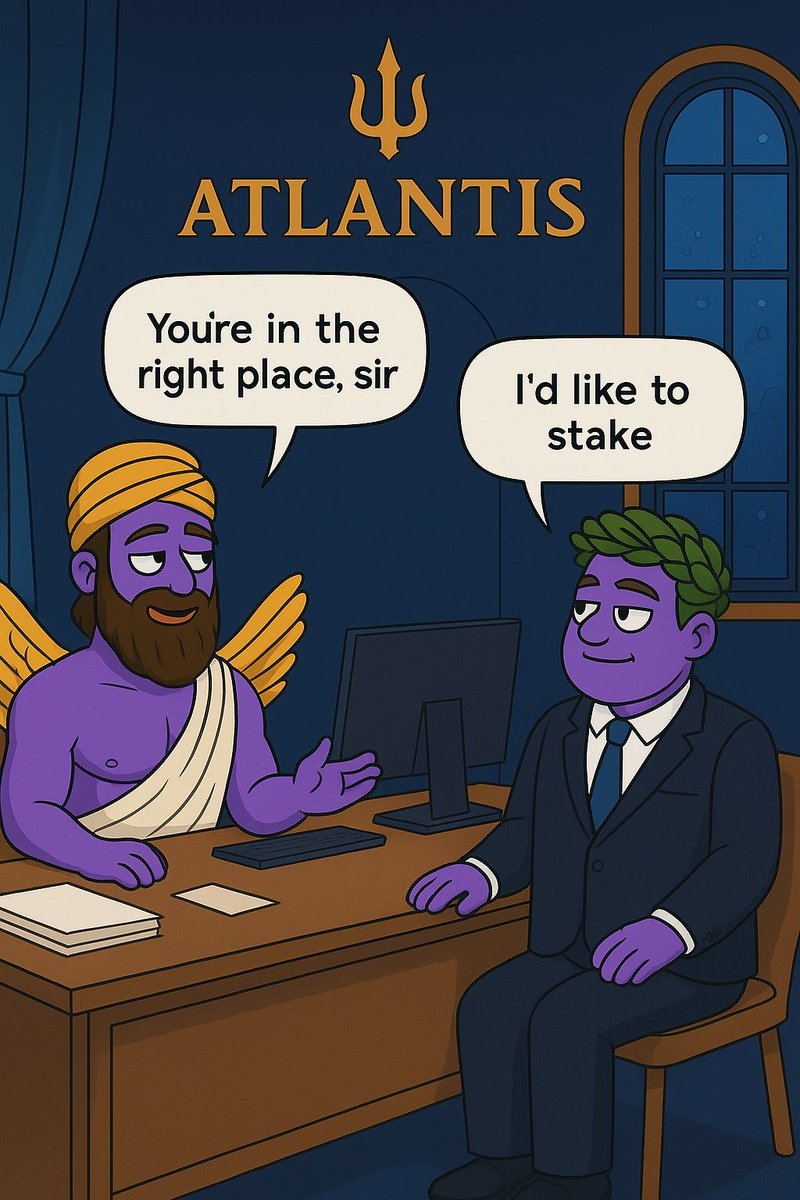 ScottiEmmanuel's tweet image. When it comes to staking, there’s only one place that feels divine — Atlantis 🔱💼 💜@AtlantisDEX_xyz @mardukmonad @B0gatYr094 @RezCloner @Lex_duck01
#DeFi #Staking #Atlantis
