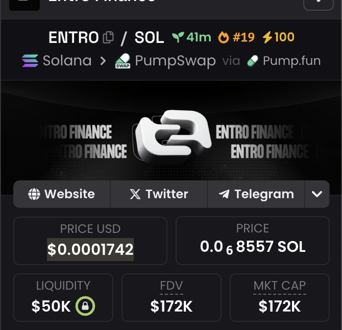 Let it cook, just try the tech too $ENTRO

HYnsveQmKoG3qPhWypcgx938widsvJ9BECd9xzmKpump