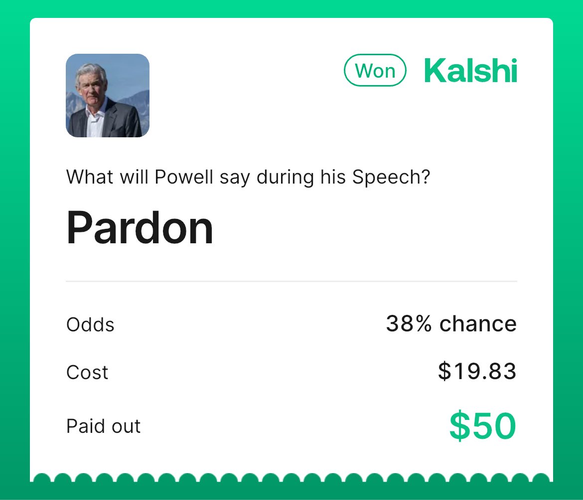 SasukeGabee's tweet photo. @PredMTrader You made me $50 on $20, caught it right before he said it so instant win 😂 https://t.co/l7qWPn5doJ