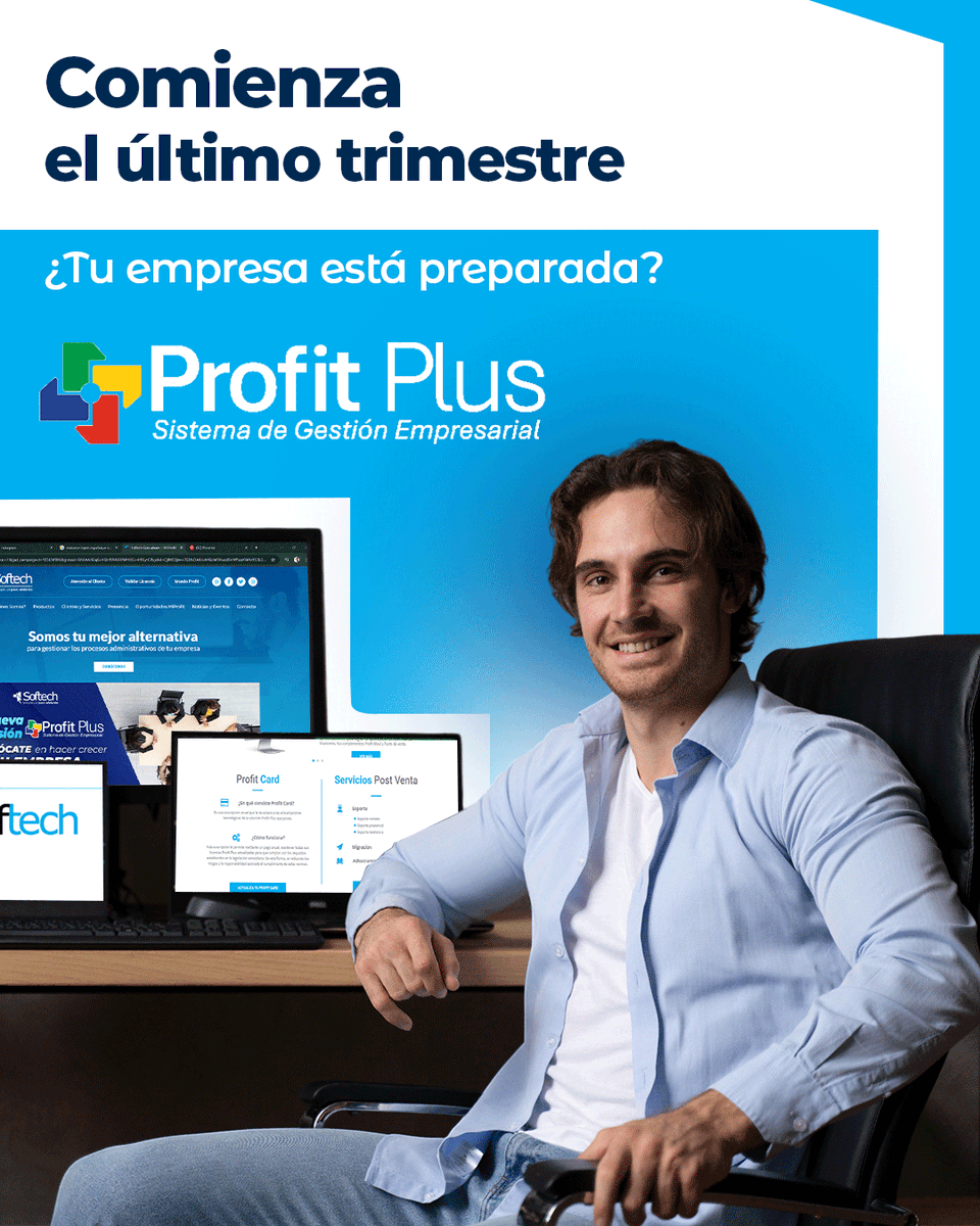 Con Profit Plus, tu empresa cuenta con herramientas integradas que facilitan el control de inventarios, la conciliación contable y la planificación de flujo.

No esperes a diciembre para reaccionar. Empieza hoy y gana tranquilidad para el cierre.