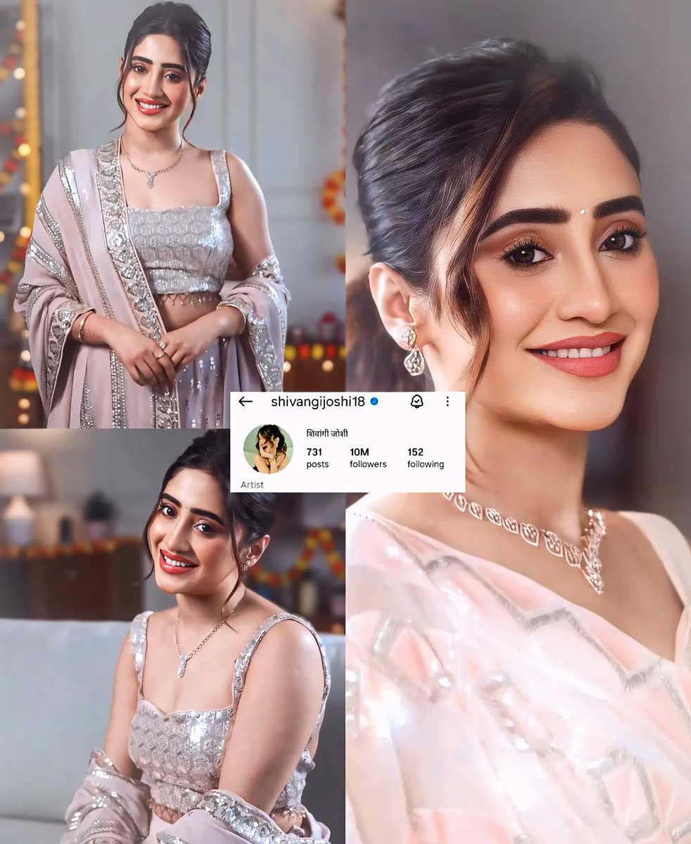 It's 10M Strong Family Of My Inspiration😍❤Congratulations Shivi  For 10M IG Fam And Many More To Come.. 🥳🥳❤🤞🏻💗🙈🧿
#ShivangiJoshi #Shivangians 
<a href="/shivangijoshi10/">Shivangi Joshi</a>
