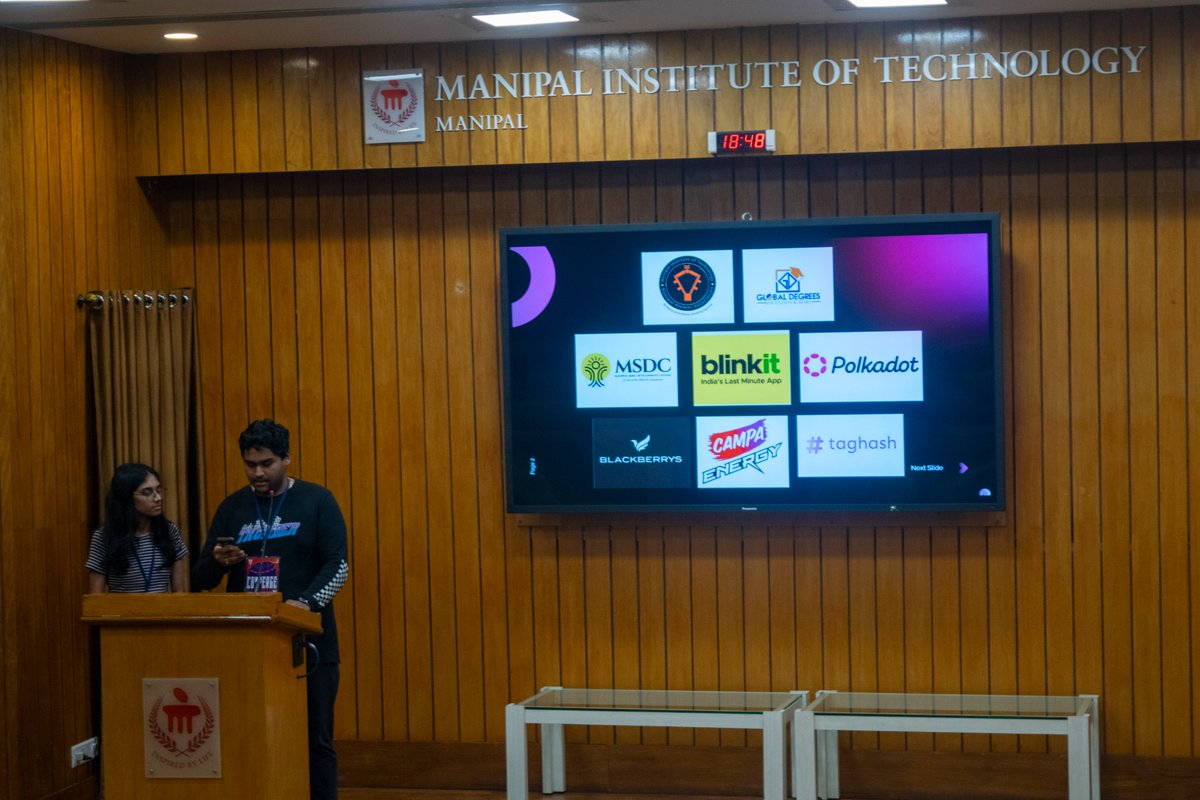Edgetributors's tweet image. What an amazing 3 days it was strolling around in @MIT_MANIPAL&apos;s Tech Tatva fest last week ⏪

3 mini Road to Sub0 meetups, endless energy, and some brilliant young minds!

Can’t wait to see what they’ll cook up for the @Polkadot Builder Party 🔥

#RoadToSub0 #PolkadotParty