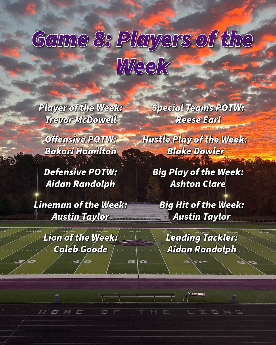 Trinity Christian School Football tweet media