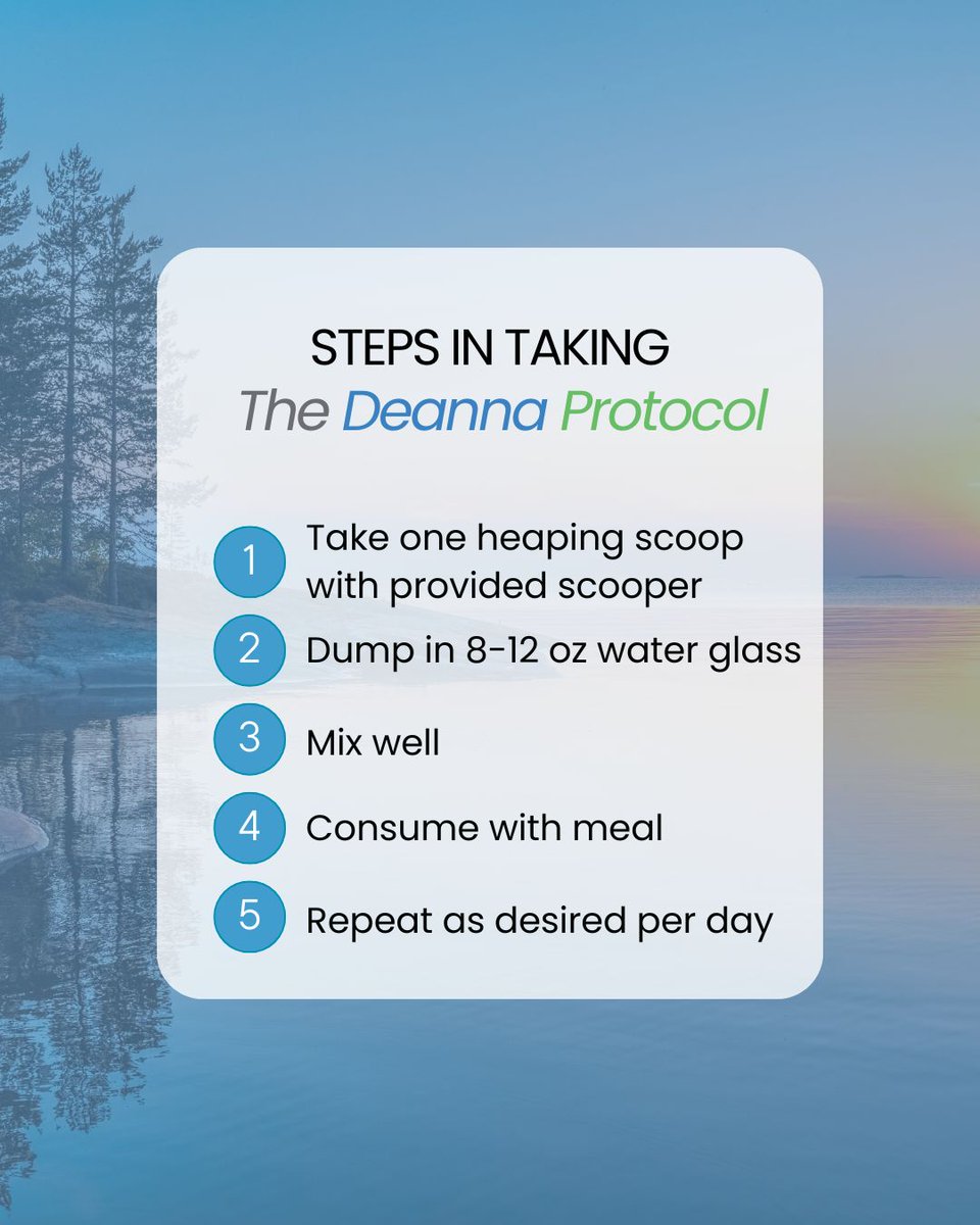 deanna_protocol's tweet image. Wellness grows through consistency. 🌱
A daily routine with the Deanna Protocol brings balance, structure, and steady progress. Small habits make a big difference. 💙
#DeannaProtocol #StrengthInConsistency #DailyRoutine #ALSCommunity