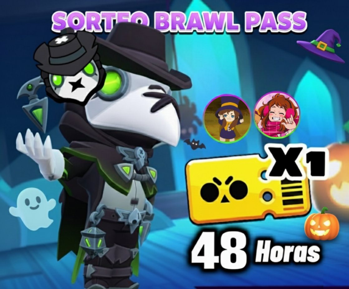 🌸 SORTEO BRAWL PASS 🌠‼️
🌷x1 Brawl Pass

🎃 Seguir a: <a href="/joy_mor06/">Joy⚡</a> <a href="/marfvz/">Mar 🦋🌙 ˖ ۫ ִ</a>
♻️ Like &amp; Retweet 🩵
💬 Mencionar a un amigo 👥

🌠 Ganador en 2 días ✨‼️
#brawlstars #brawlpass #giveaway