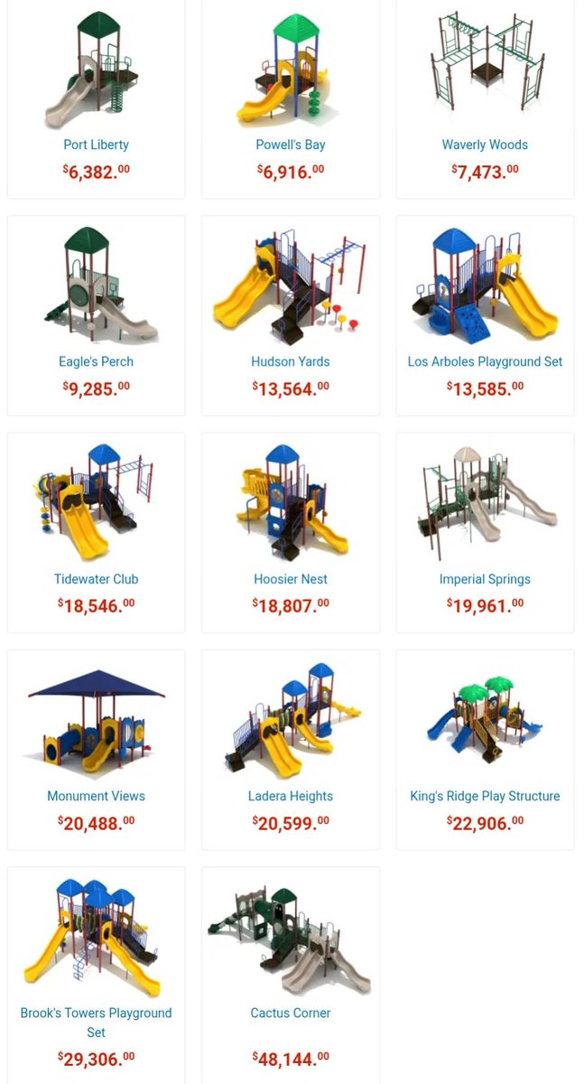 PlaygroundEq's tweet photo. Final Countdown Playground Sale | 15% OFF + Dealer Bonuses

Take 15% off all remaining Quick Ship playground structures during our Final Countdown Inventory Closeout. Only 17 designs left when they’re gone, they’re gone!

https://t.co/849RK7Al3X https://t.co/QdSyRrjD29