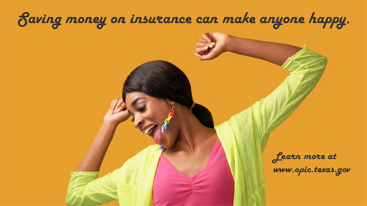 Potentially saving money on your home insurance can make anyone happy. All it takes is a few minutes of reading: opic.texas.gov/residential-pr….