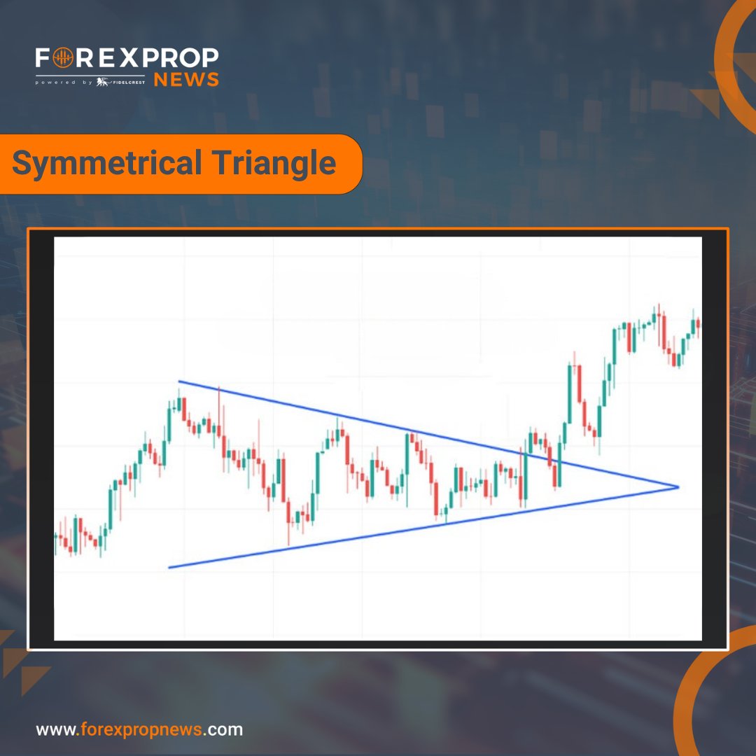 forexpropnews's tweet image. 🔺 Symmetrical Triangle Forming!
Tightening price action = momentum loading.
A breakout is near - stay ready for either side! ⚔️📉📈
#SymmetricalTriangle #ChartPattern #ForexTrading #BreakoutWatch