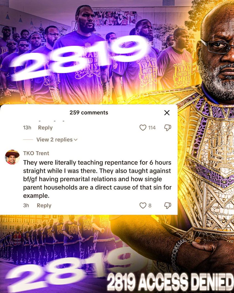 iuicatlanta's tweet photo. What was #IUIC actually doing at the #2819Church event #2819access? Read for yourself.π₯π₯π₯ #fyp #reels #Trending https://t.co/t6UUGBYlqR