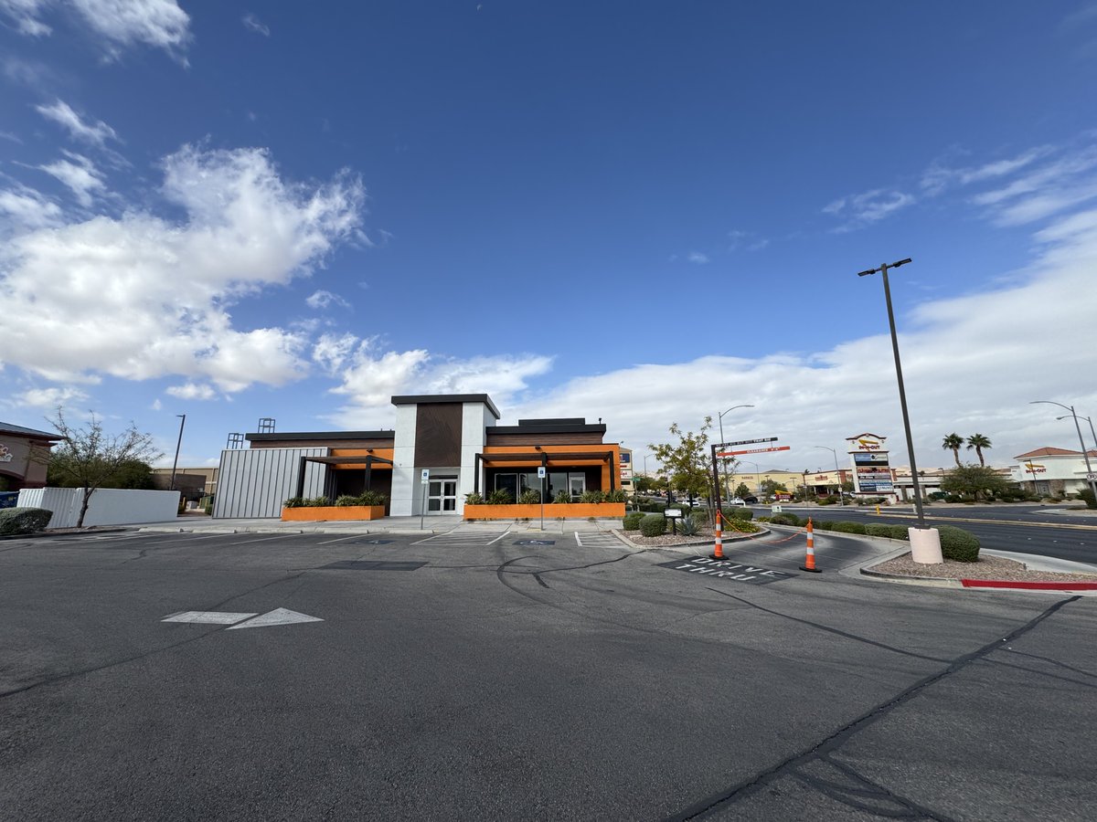 Shaq's Big Chicken is out at Tropicana and Grand Canyon after a little more than 2 years.

This location has been a doom spot for all of the restaurants that have occupied it.

Previously, it was Carl's Jr., Metro Diner and Bok Bok Chicken.

Also, $10 dollar chicken sandwiches