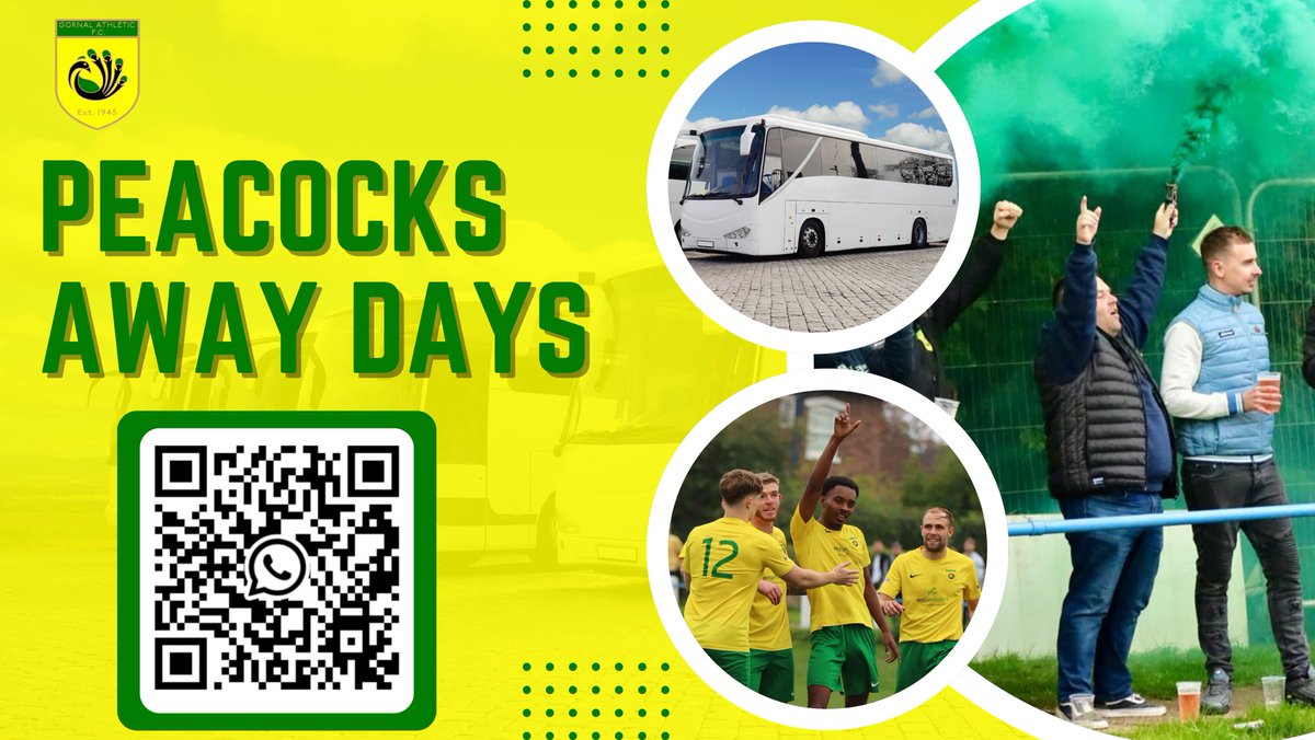 GornalAyWe's tweet image. Coach Travel to Kirby Muxloe (A)🚍

Tickets Are Now On Sale!

📅 Saturday 8th November 
🕣 Departs Garden Walk - 11:30am
🎟️ £15 
🥪 Food and drink available onboard

Join the WhatsApp group below and secure your seat👇

chat.whatsapp.com/L7yiZI3hJrOI8n…