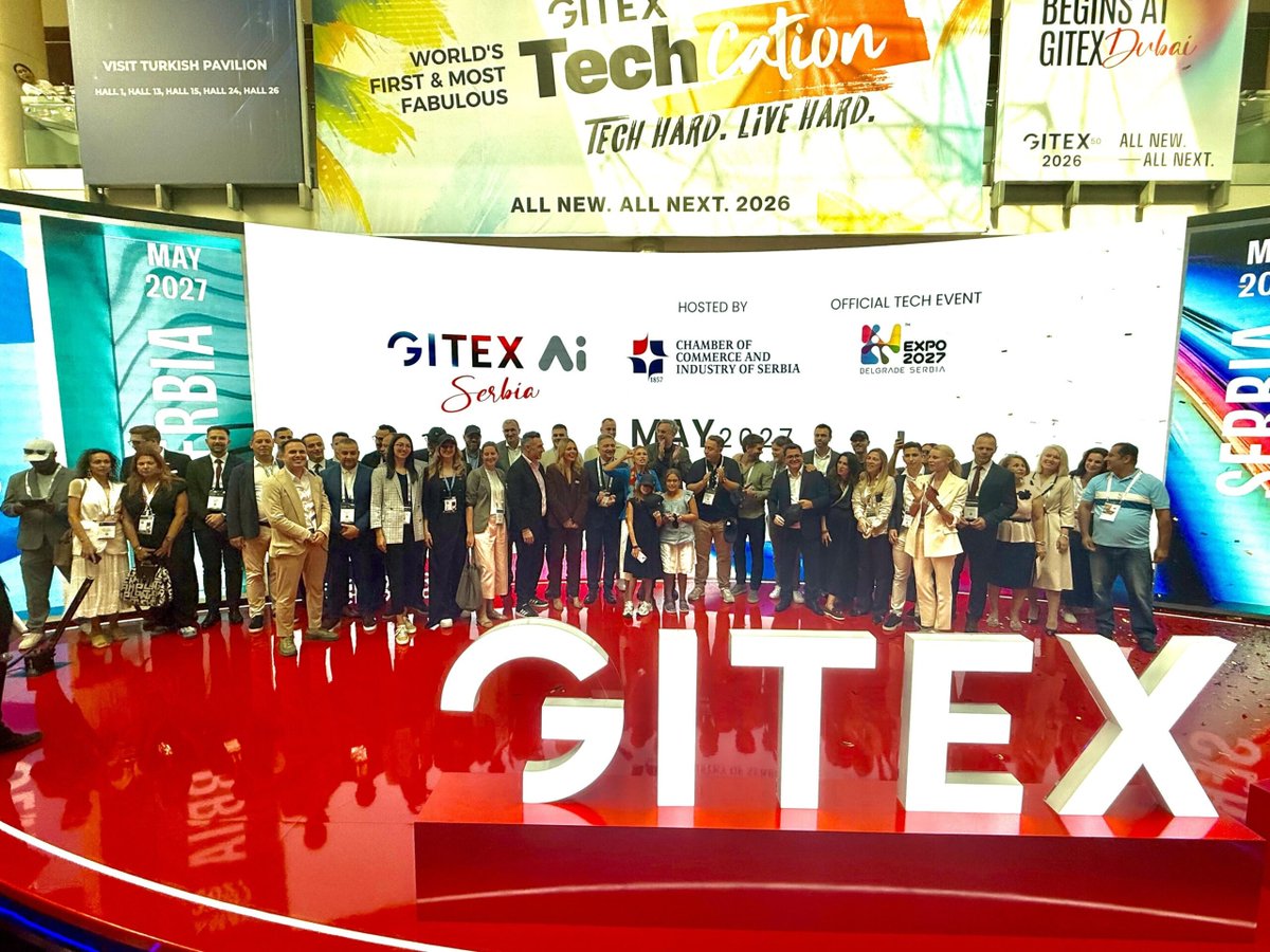 The world's largest technology fair, Gitex Global, is coming to Southeastern Europe, hosted by Belgrade #GitexGlobal #Technology
systemtek.co.uk/?p=46342