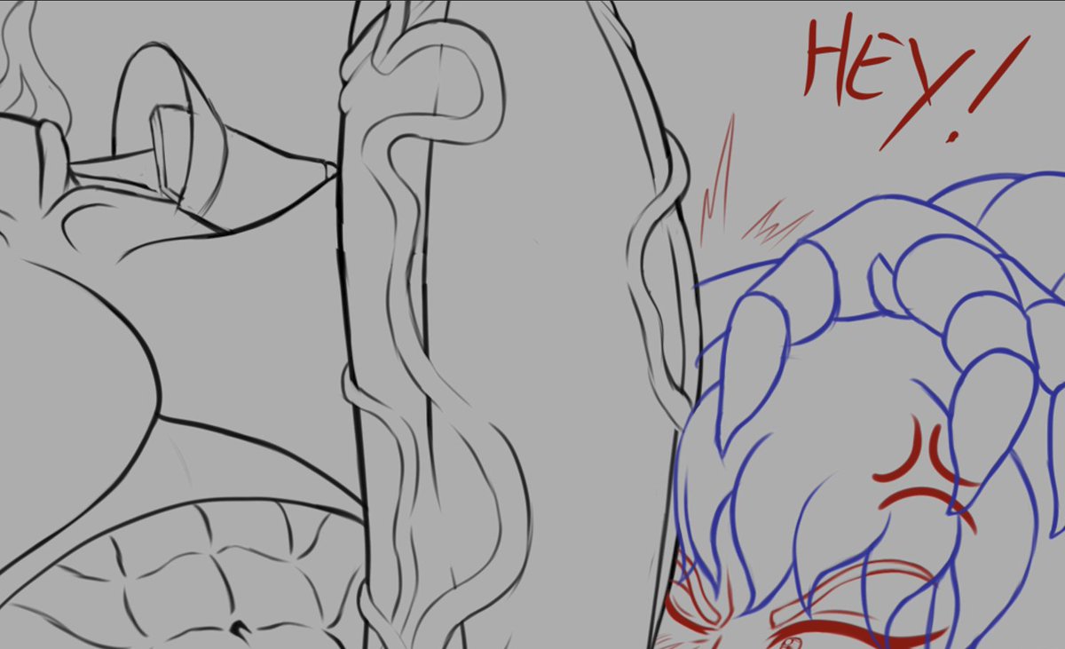 WIP

full pic is on my 🅱️atreon, you can check it on the bio