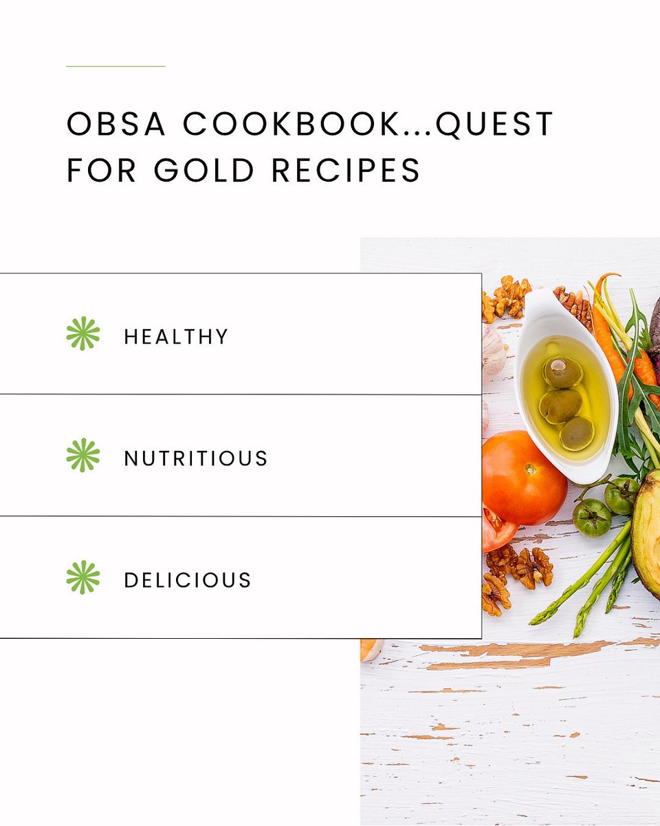 We value your input! 

OBSA is launching a new fundraising / interactive initiative. 

A cookbook for and from the OBSA community!

If you think that you have a recipe that is healthy, nutritious and delicious that you would like to have featured, send it along. 

We are putting