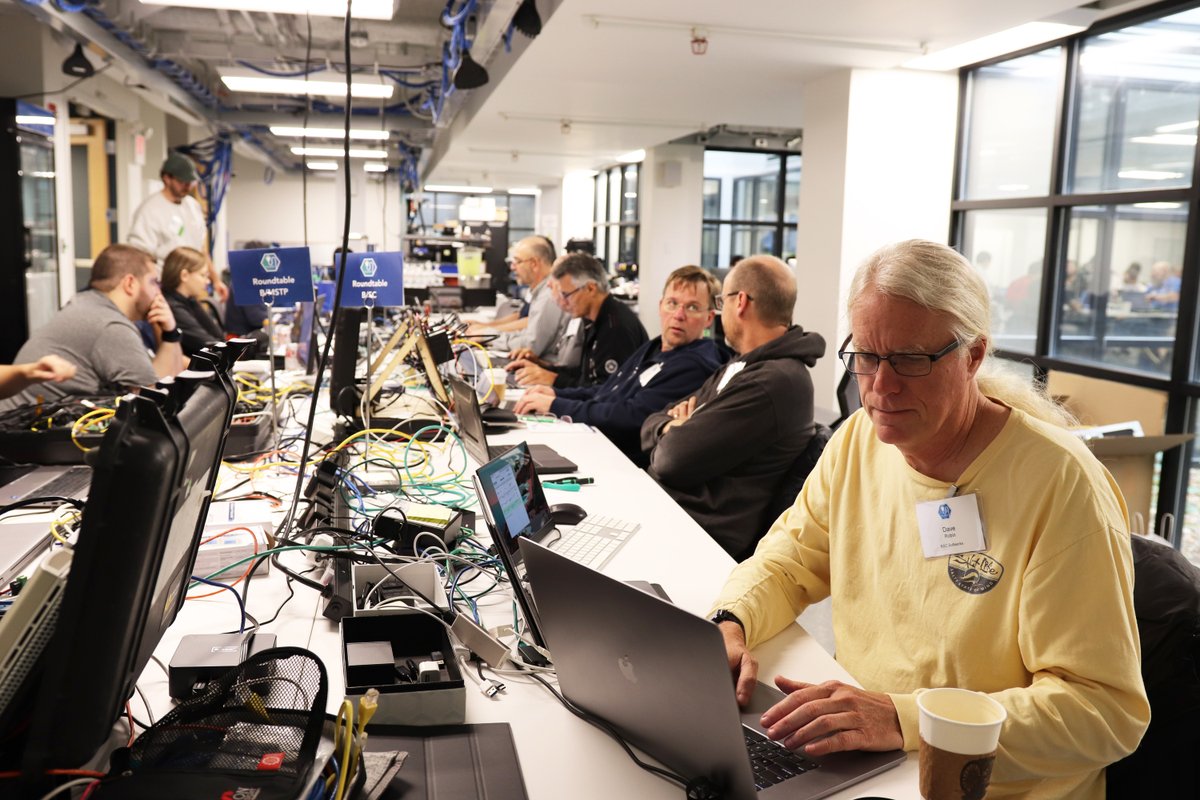 Our PlugFest Interoperability Workshop is now underway at UNH Interoperability Labs! 🔌 This year, we have 33 teams and 24 first-time attendees gathered to test their #BACnet devices!