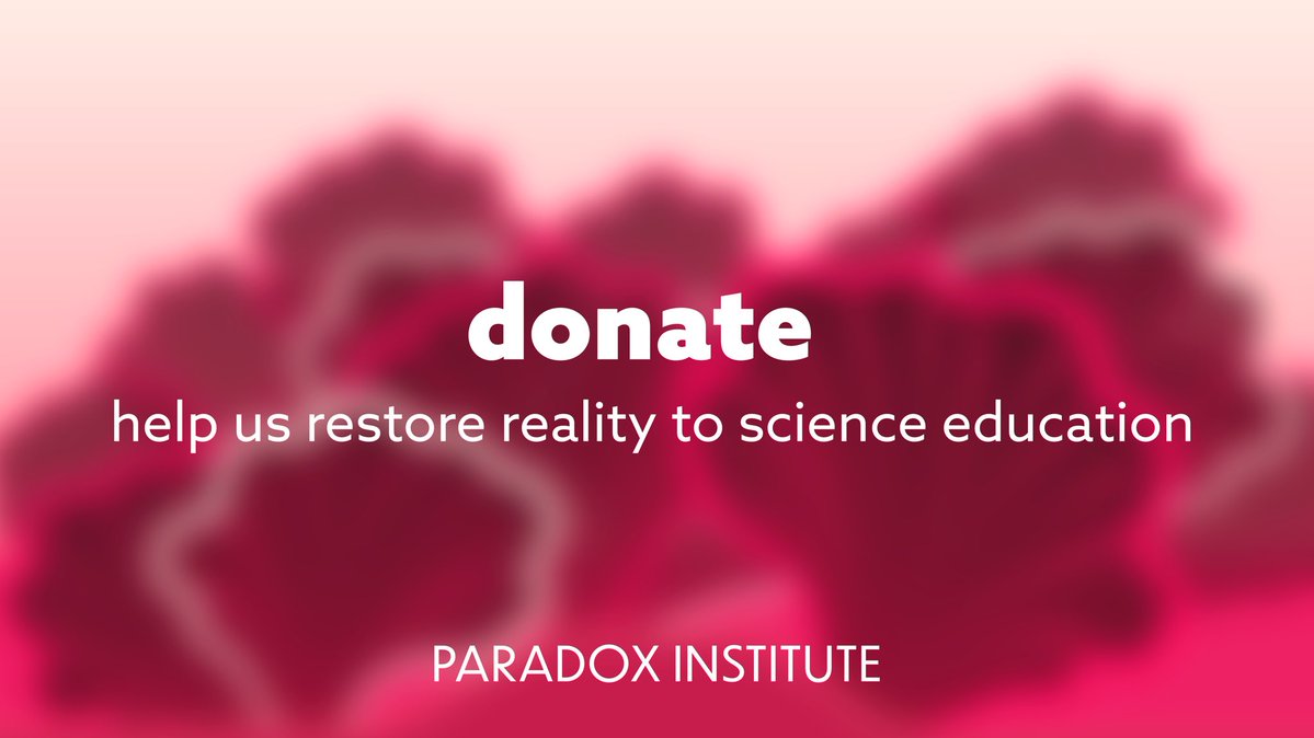 The Paradox Institute is officially tax-exempt!! With our approved 501(c)(3) status, we can now pursue grants and tax-deductible donations from individuals and foundations to help us produce reality-based science education on a grand scale. 

Thank you so much to all who have