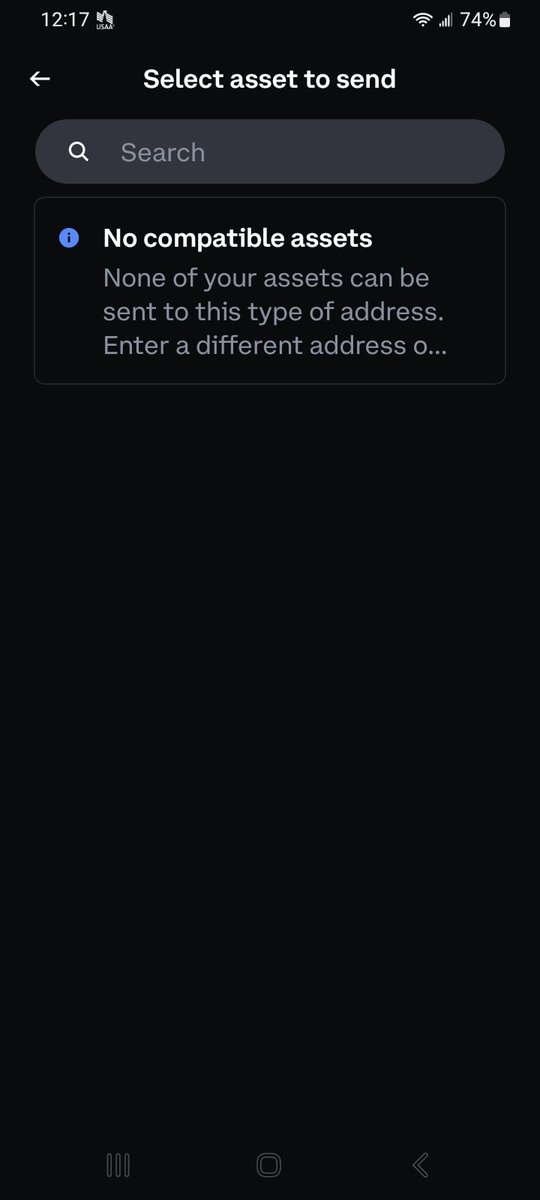 EchoesOfPains's tweet photo. Hello @CoinbaseSupport id really appreciate if you guys can fix your platform asap! 

What do you mean no compatible asset when I literally deposited from my bank!

Please https://t.co/IdlAv2Xqbd
