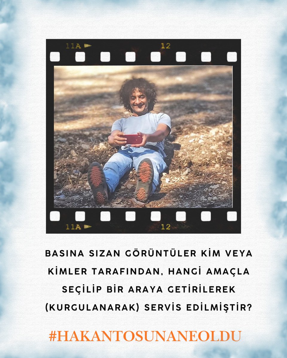 NurtepeA's tweet photo. Basına sızan görüntüler kim veya kimler tarafından, hangi amaçla seçilip bir araya getirilerek (kurgulanarak) servis edilmiştir? 

#HakanTosunaNeOldu https://t.co/BETwIjSsGX