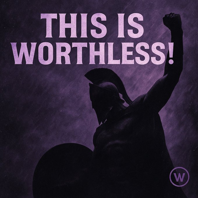 HOOOLD $WORTHLESS SPARTANS!!