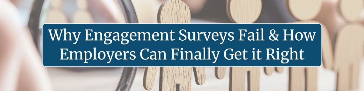 workinstitute's tweet image. Engagement surveys are broken. They measure sentiment not solutions.

Join our CEO @dannynelms and Jennifer Miller of Milan Chicago on Oct 22 for a live webcast revealing a new approach: the Employer Engagement Assessment.

#EmployeeEngagement #HRInsights