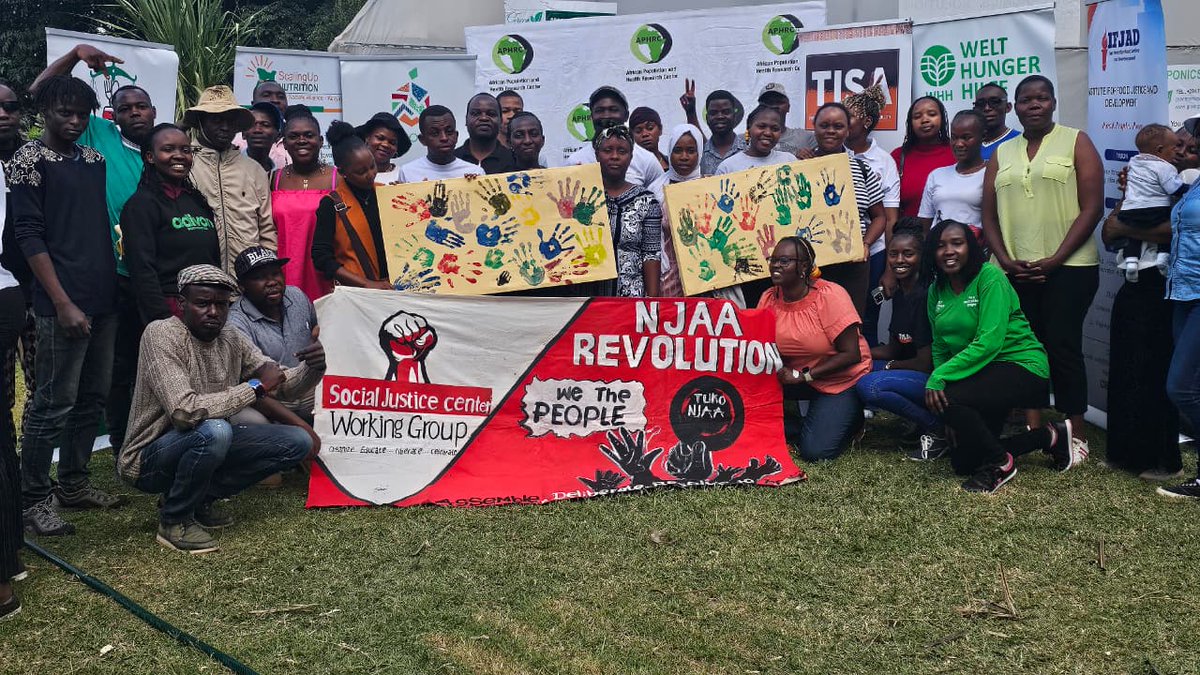FoodCoalitionKE's tweet photo. #SahaniMojaFestival
Today, the Right to Food Coalition Kenya partners — @WHHKenya, @TISAKenya, @SUNCSAKenya, @APHRC, @IFJAD, and the Article 43 Working Group — held a powerful community dialogue at City Shamba, Mama Lucy Hospital, Nairobi.
#RightToFood #ZeroHungerKE https://t.co/GZgvAV2W1y