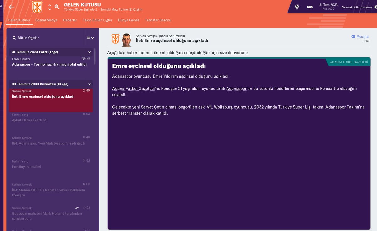 mkeles84's tweet image. #FM19 ile 13-14 sezon sonra sıkıyor...