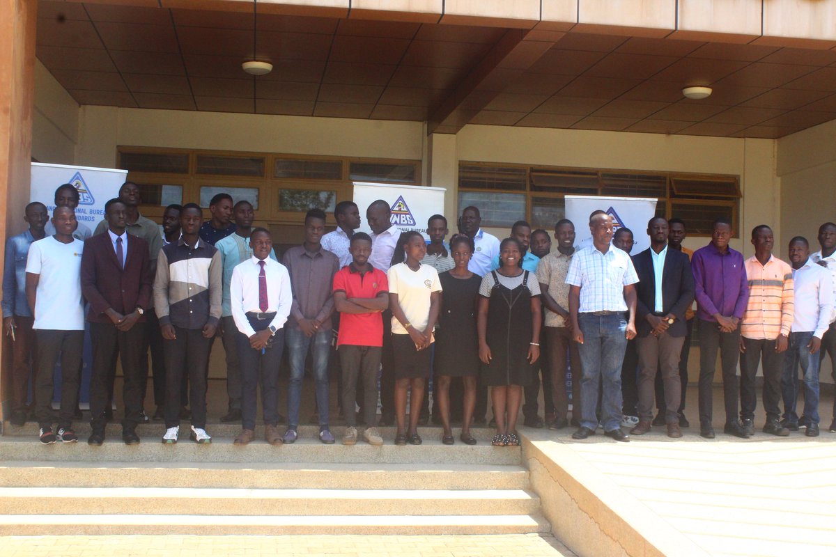 HoseaSsebakijje's tweet photo. Earlier today we participated in celebration of the world standards day at busitema university @BusitemaUni 
We are glad to have celebrated with the @UNBSug 
There sensitisation session was excellent https://t.co/gUBoCui5jx