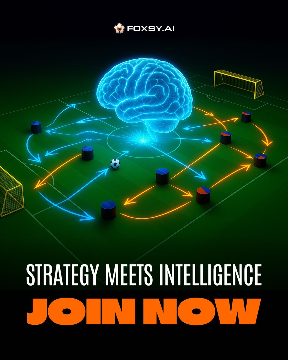 foxsy_ai's tweet photo. AI on the pitch. You in control. 

Your team. Your tactics. Your victory. 

#FoxLeague: Join the waitlist 👉 https://t.co/dN9hUMuLZ2 

@PulsarMvX send 500 FOXSY to 100 reactions 

#AIgaming #Web3Gaming #FoxsyAI https://t.co/VJdqFmdGiM
