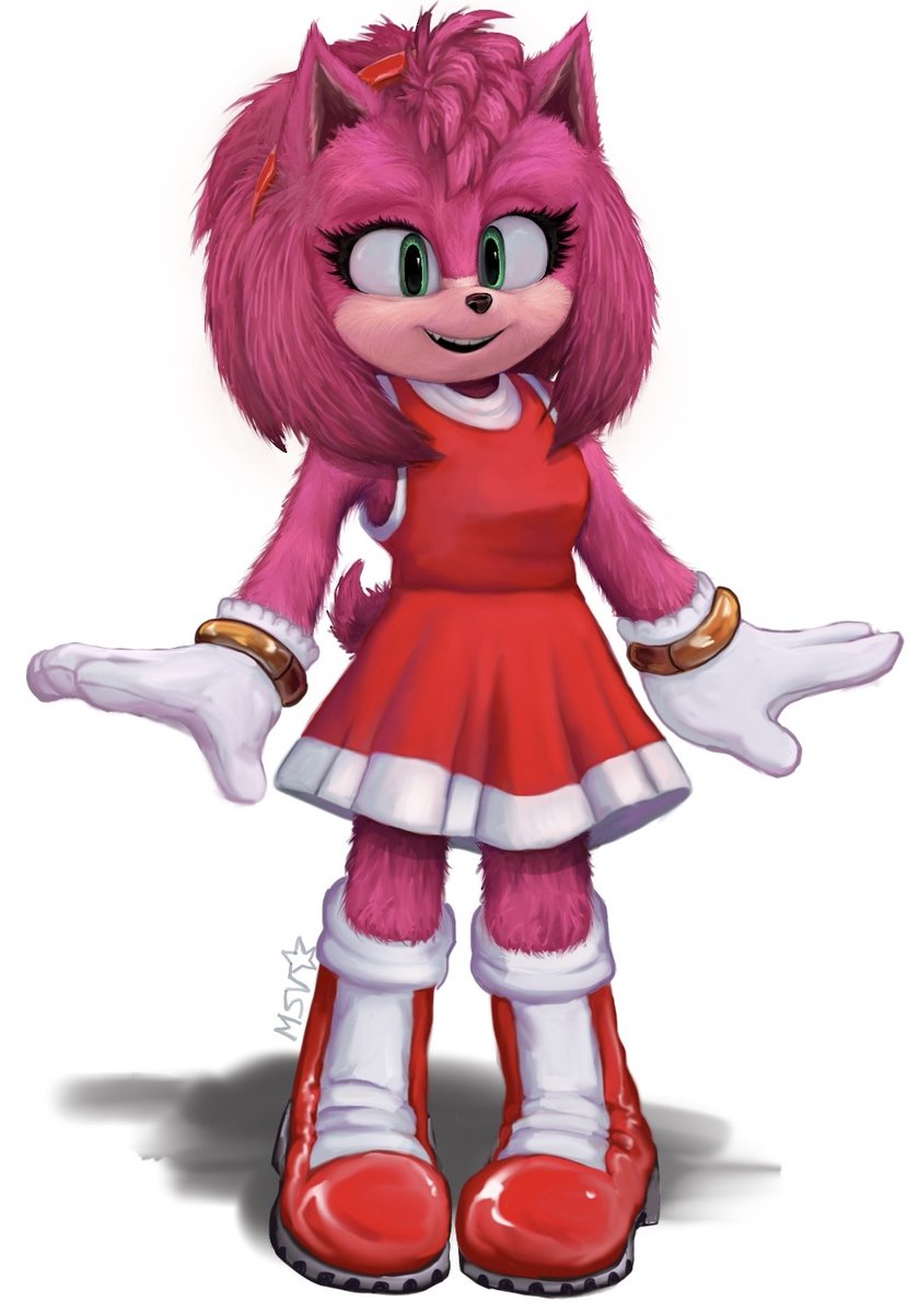 cat shadow plush (@purrshads) on Twitter photo #amyrose #SonicMovie4 #amyrose #SonicMovie4
