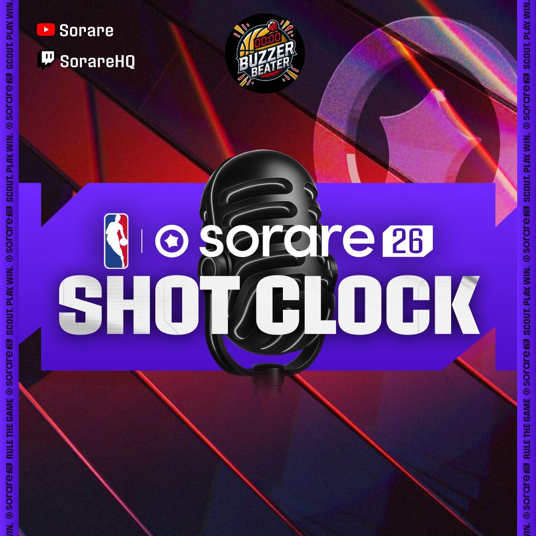 🚨 ON EST EN LIVE !!! C'EST PARTI POUR LA PREMIERE 🚨

- Nouvelle ROUE ! 🎡 (19 tickets à faire!)
- Marché des rookies ! 
- Stratégies de la GW 1 

BIENVENUE DANS SHOT CLOCK !

twitch.tv/sorarehq