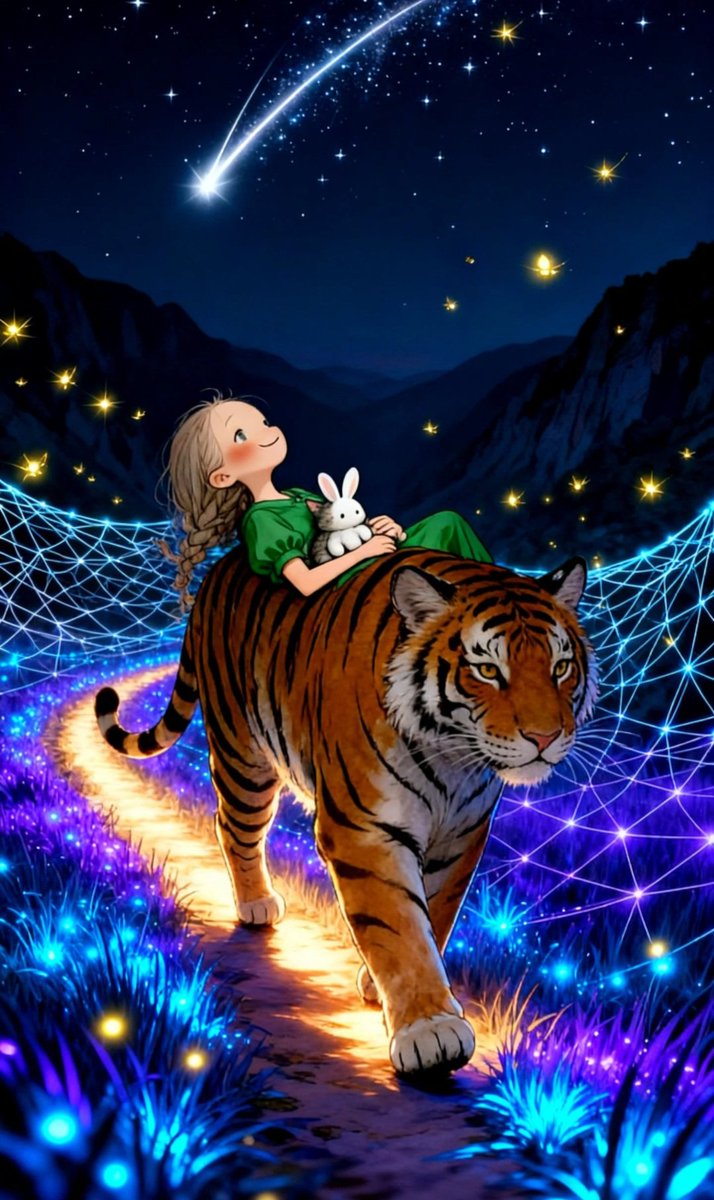 The third day of the little girl's adventure trip, picture book story 小女孩的探险旅行第三天，绘本故事
