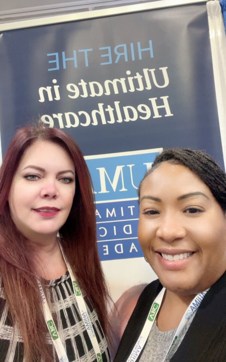 LynneHessling's tweet photo. UMA Program Directors representing in the UMA booth at #AHIMA2025 #HIM #MBC https://t.co/ohRG2NLO1z
